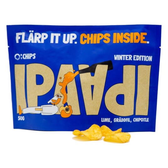 Chips for IPA Lime Rømme Chipotle 50 g