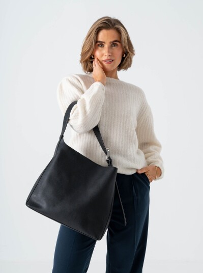 Roberto Rosso Sabbia Handbag L Sort ONE SIZE Roberto Rosso Sabbia Handbag L Sort ONE SIZE