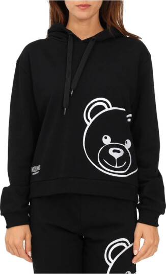 Moschino Dame Gensere & Hettegensere Svart S, Moschino Dame Gensere & Hettegensere Svart S,