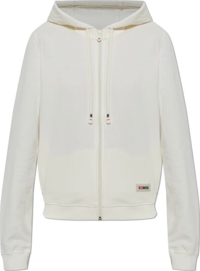 Diesel Dame Gensere & Hettegensere Hvit S,