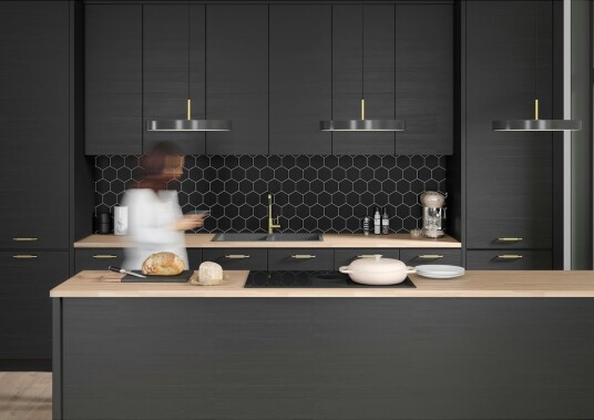 Benkeplate Fibo Heltre Eik A/B Ubehandlet