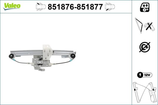 Vindusheis VALEO 851876