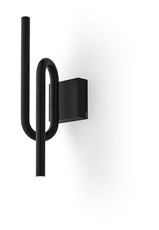 Foscarini Tobia Vegglampe Sort Foscarini Tobia Vegglampe Sort