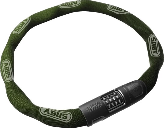 Abus Kjede  Kombinasjonslås. 8808c Grønn 85 cm