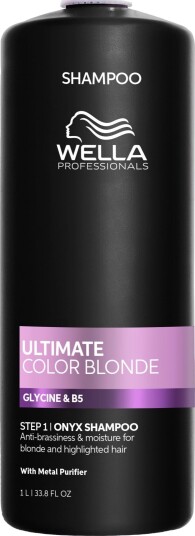 Wella Professionals Ultimate Color Blonde Sjampo 1000 ml med fiolette pigmenter Wella Professionals Ultimate Color Blonde Sjampo 1000 ml med fiolette pigmenter