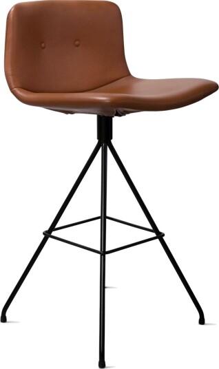 Sibast Furniture Bent Hansen Primum Barkrakk Med Svingbar Lav Sort/ Zenso 3 223
