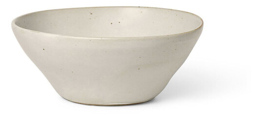 ferm LIVING Flow skål 14,5 cm Off-white speckle
