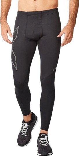 2XU Men's Ignition Shield Compression Tights L, Black/ Black Reflective 2XU Men's Ignition Shield Compression Tights L, Black/ Black Reflective