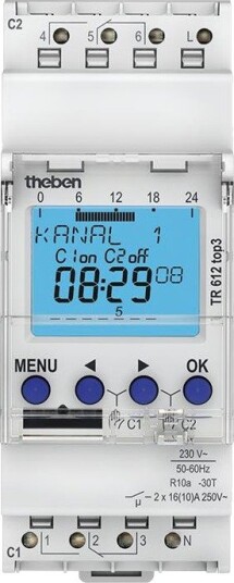 Theben Tr 612 TOP3 Koblingsur