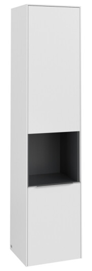 VILLEROY & BOCH SUBWAY 3.0 HØYSKAP 40X171 HØYRE 2 DØRER & HYLLE PURE WHITE HÅNDTAK I KROM VILLEROY & BOCH SUBWAY 3.0 HØYSKAP 40X171 HØYRE 2 DØRER & HYLLE PURE WHITE HÅNDTAK I KROM