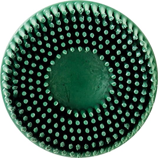 3M Børsteslipeskive Rd Zb Roloc Bristle Disc D.50,8 Mm K.50 Scotch Brite Grønn 07524