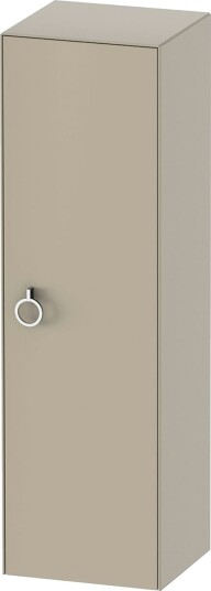 Duravit White Tulip Halvhøyskap 40x36x132 cm Taupe Matt