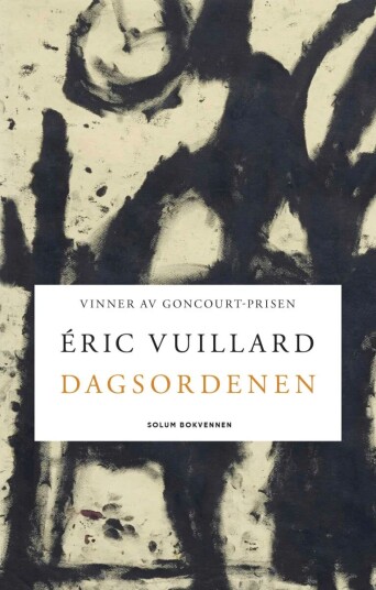 Dagsordenen Av Eric Vuillard Dagsordenen Av Eric Vuillard