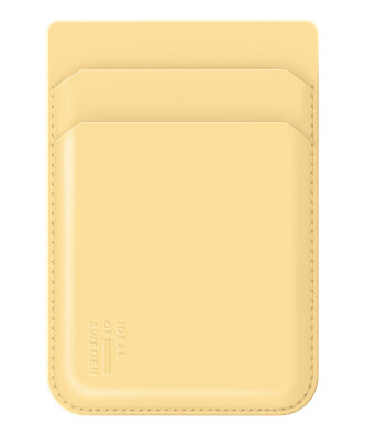 Ideal Of Sweden MagSafe Magnetic Card Holder Soft Lemon (IDMCHMS-516)