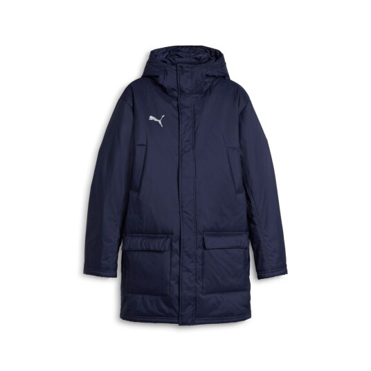 Puma teamFINAL Winter Jacket, vinterjakke, herre PUMA Navy-PUMA Silve