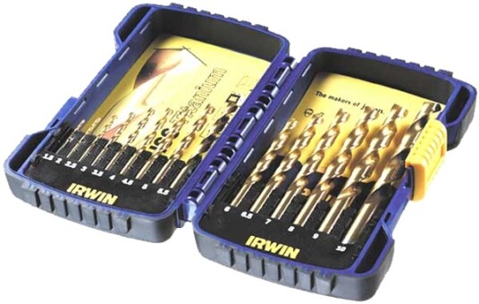 Borekkr Til Metall Irwin Titan Sylindriske Spiralbor Sett 1,5  2  7  4,5  4  5,5  5  1  3  2,5  3,5  6  10  6,5  7,5  8  8,5  9  9,5 Mm (10502603)
