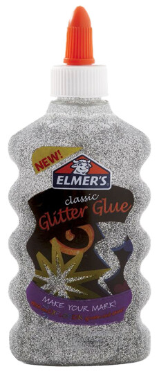 Deltaco Elmers Glitterlim - Sølv Deltaco Elmers Glitterlim - Sølv