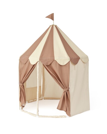 Kid"s Concept Pavillion Tent Stripe Dusty Brown Beige ONE SIZE