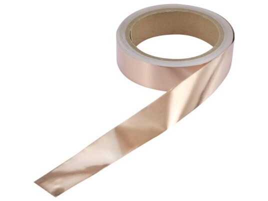 Tru Components Esd-Tape 10 M Kobber L X B 10 M X 25 Mm Cu-F2.5R1000 Tru Components Esd-Tape 10 M Kobber L X B 10 M X 25 Mm Cu-F2.5R1000