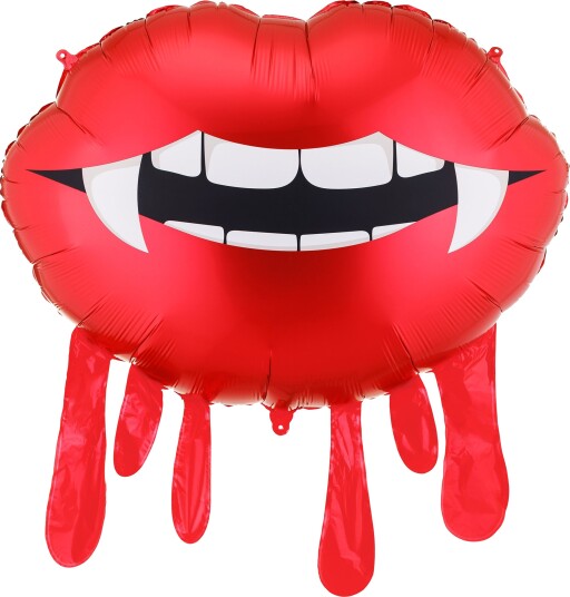 Partydeco Folieballong Blodig Munn FB431