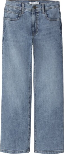 Name It Jeans NkmRyan Straight Medium+ Blue Denim Name It 7 år (122) Jeans Blå Lyseblå