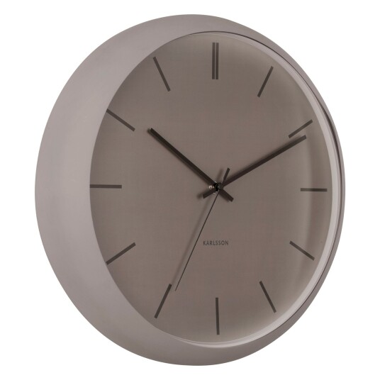 Karlsson Nirvana Globe Veggklokke KA5859GY Karlsson Nirvana Globe Veggklokke KA5859GY