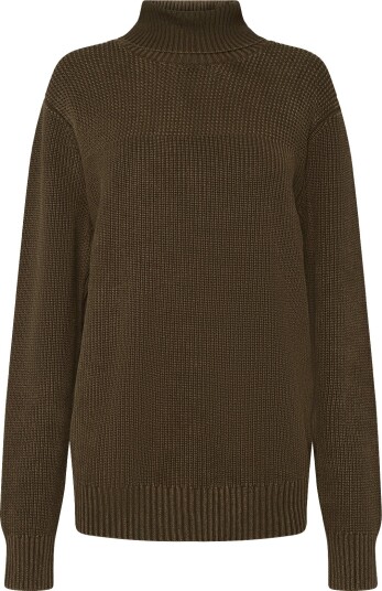 G Star Washed Rib Roll Neck Knit Khaki green XL G Star Washed Rib Roll Neck Knit Khaki green XL