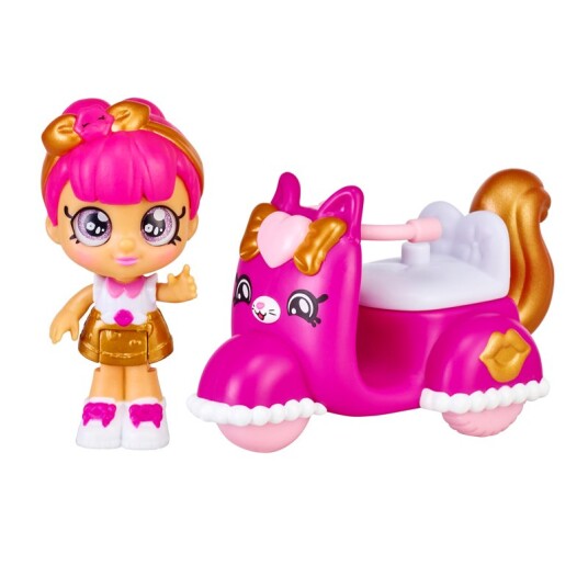 Kindi Kids Minis Dukke Lippy Lulu"s Scooter