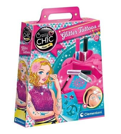 Clementoni Crazy Chic Make up Glitter Tattoos Clementoni Crazy Chic Make up Glitter Tattoos