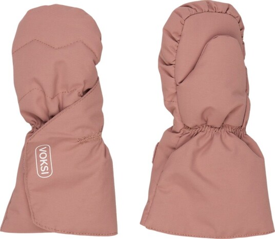 Voksi babyvotter blushpink lightgrey Voksi babyvotter blushpink lightgrey