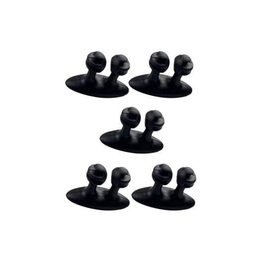 Estore 5x Kabelholdere Til Bil Svart