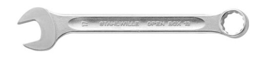 Stahlwille 13, 17 Mm, Kromfarget, Kromstål, Kromfarget, 15°, 38 Mm