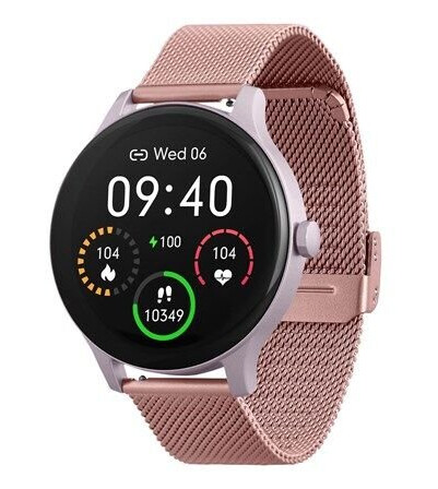 Garett Electronics Garett Classy smart watch with strap - 64 MB - pink