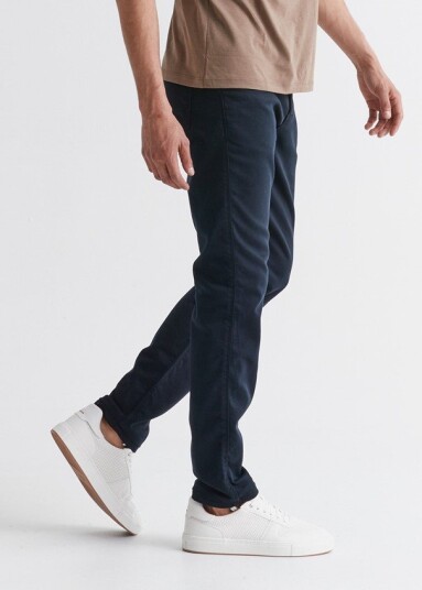 DU/ER No Sweat Pant Slim Short Navy 33W 30L