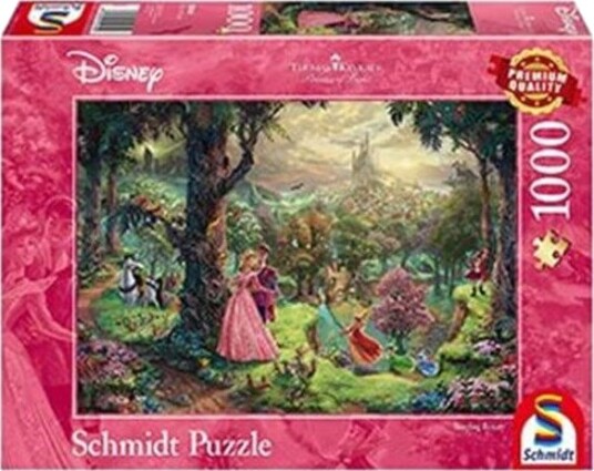 Schmidt Puzzle - Thomas Kinkade: Disney Sleeping Beauty (1 Schmidt Puzzle - Thomas Kinkade: Disney Sleeping Beauty (1