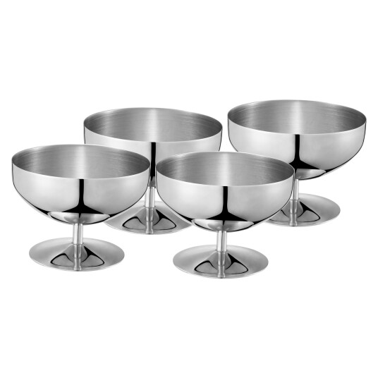 Dorre Daysi Ice Cream Goblet Stainless Steel 4 pack 7,5 cm Dorre Daysi Ice Cream Goblet Stainless Steel 4 pack 7,5 cm