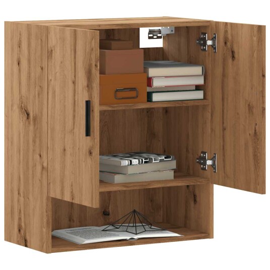 Veggskap artisan eik 60x31x70 cm konstruert tre 8721158445384 Veggskap artisan eik 60x31x70 cm konstruert tre 8721158445384