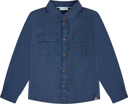 Minymo Shirt Ls Chambray PARISIAN NIGHT 122