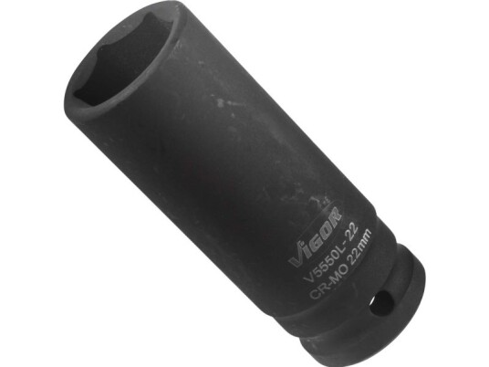 Vigor Metrisk Stikkontakt 1/2" 22 mm Matt, 1 Hoder
