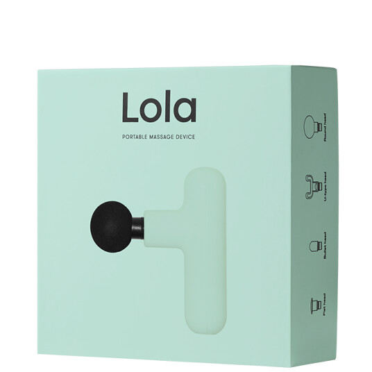 Lola Massage Gun, Mint gråen Lola Massage Gun, Mint gråen