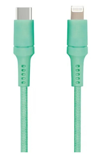 Nomadelic USB-C til Lightning 0,5 m Teal