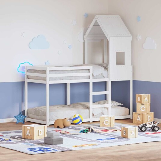 Vidaxl Tak For Barneseng 60x89x134,5 Cm Heltre Furu