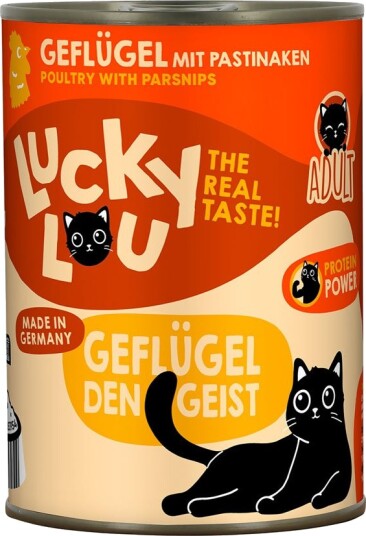 Lucky Lou Våtfôr Voksen Fjørfe 24 X 400 G