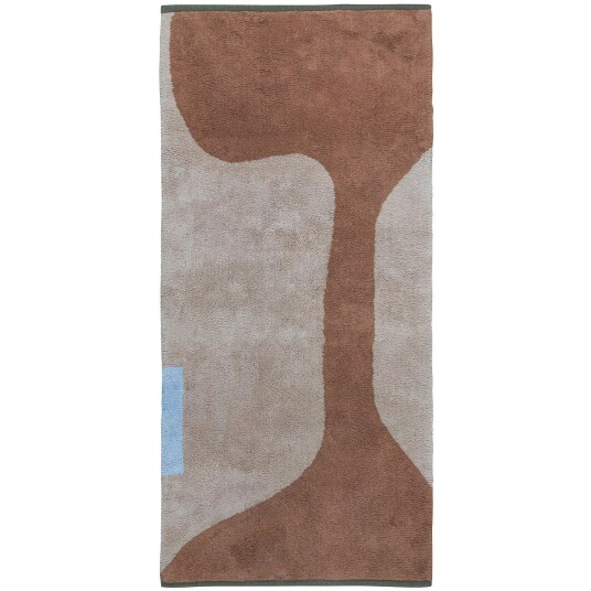 Mette Ditmer Figura Teppe 70x150 cm Brick Mette Ditmer Figura Teppe 70x150 cm Brick