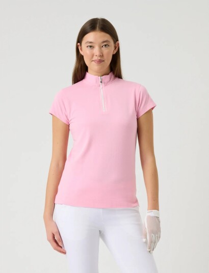 Daily Sports Kim Cap S Half Zip Pink M