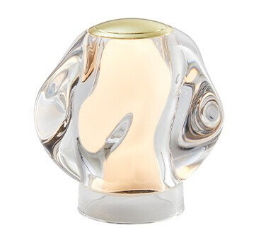 Loom Design Ice Ball Portable Bordlampe Gold
