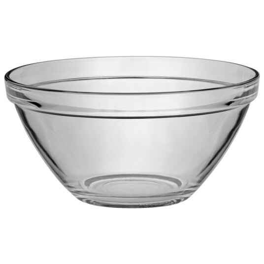 Bormioli Rocco Glasskål Pompei; 106cl, 17x8.5 cm (ØxH); Transparent; Rund; 24 Stykk / Forpakning