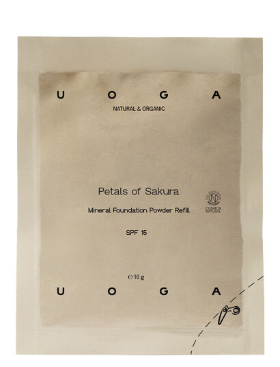 Uoga Uoga Uoga Uoga Mineral Foundation Powder Refill, Petals Of Sakura 10G - 10 g