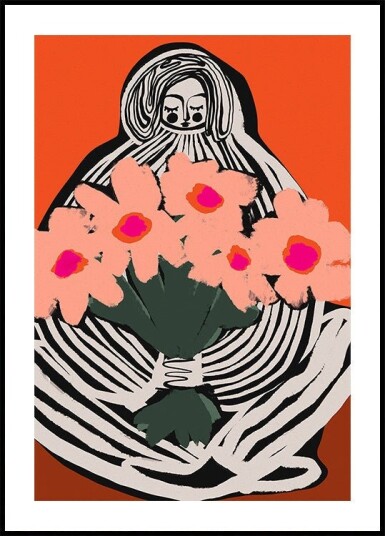 My Lovely Flowers Plakat Plakat / 50x70cm