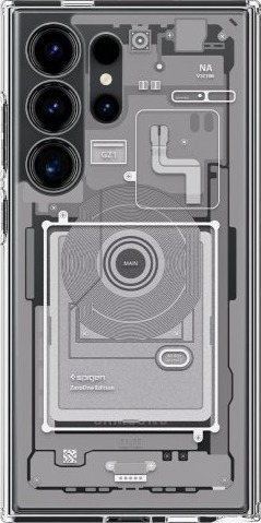 Spigen Ultra Hybrid Zero One, Omslag, Samsung, Galaxy S24 Ultra, 17,3 Cm (6.8"), Grå